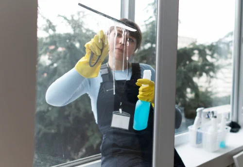 Nettoyage de vitres intérieures et extérieures à Mourioux-Vieilleville